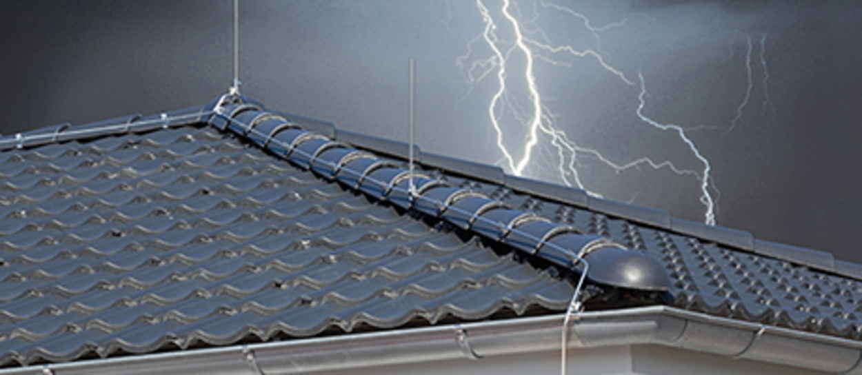 Äußerer Blitzschutz bei Elektro-Service Kießling GmbH in Großenhain OT Uebigau