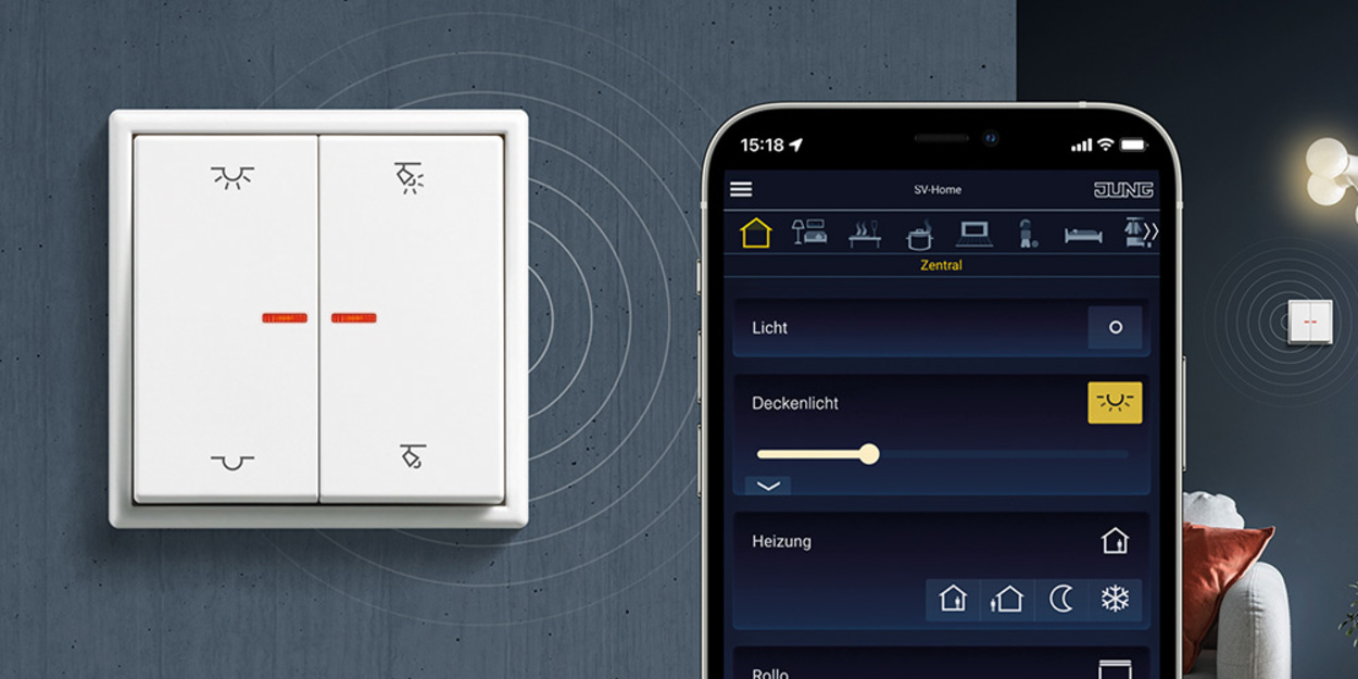 KNX RF Taster bei Elektro-Service Kießling GmbH in Großenhain OT Uebigau
