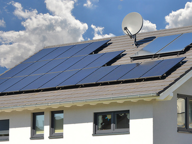 Photovoltaik bei Elektro-Service Kießling GmbH in Großenhain OT Uebigau