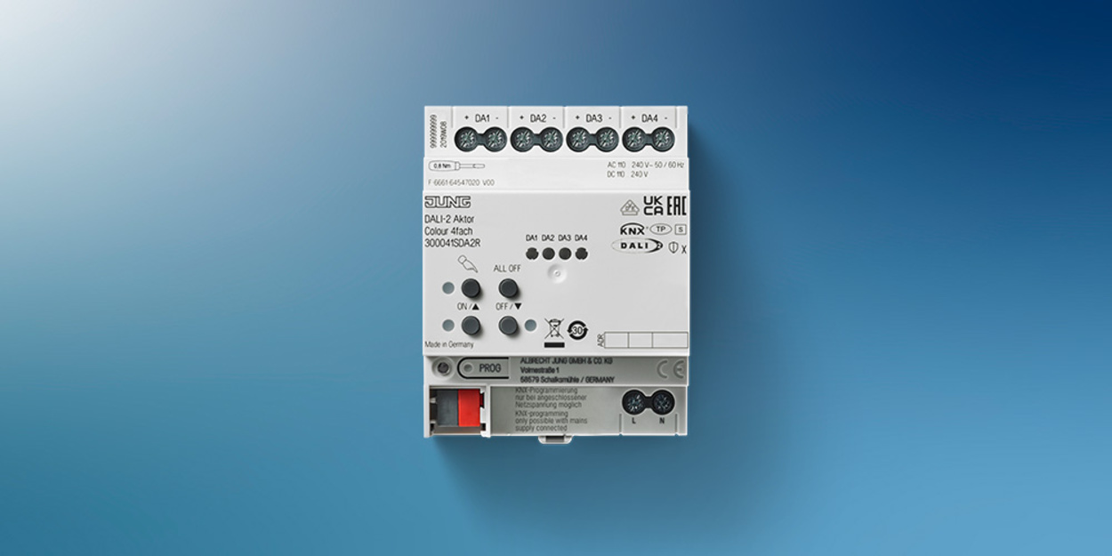 KNX DALI 2 Gateway Colour bei Elektro-Service Kießling GmbH in Großenhain OT Uebigau